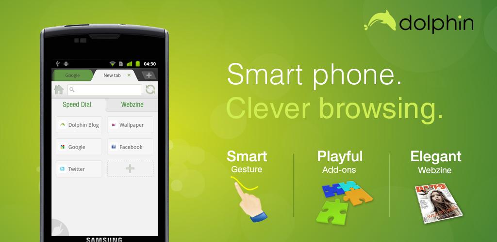 Dolphin browser HD til Android