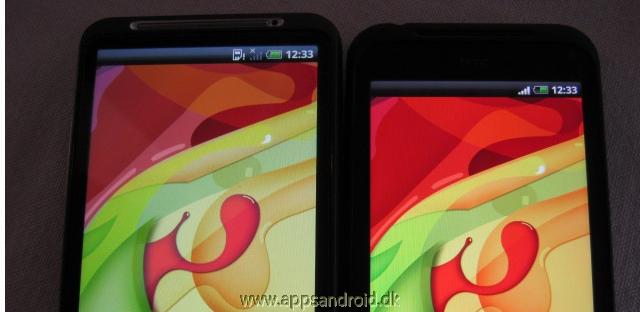 HTC Desire HD vs HTC Incredible S test