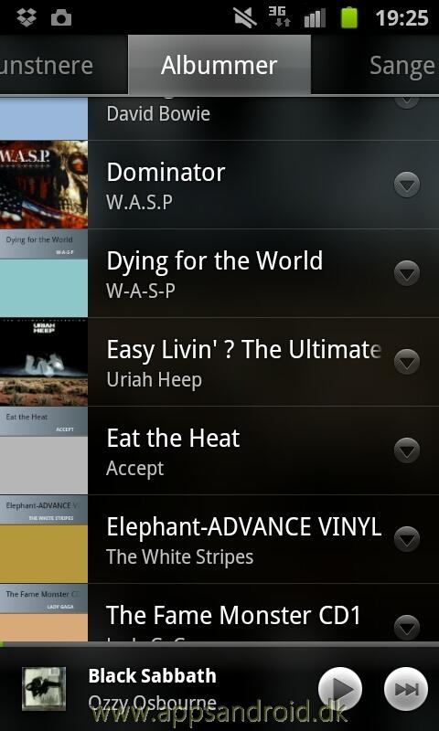 Google music Android 2