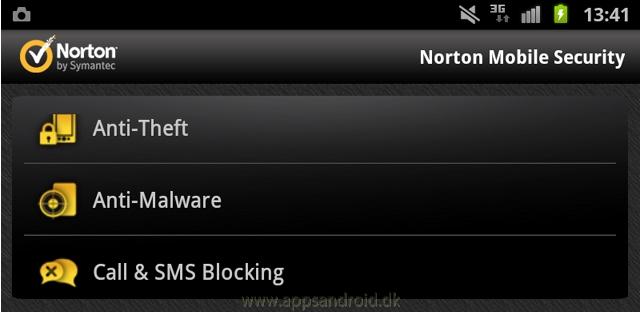 Norton Mobile security 25 3