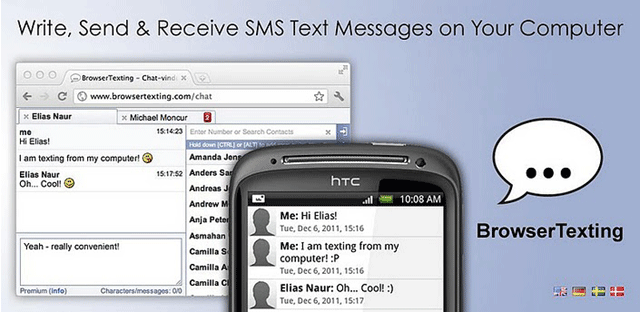 Browsertexting-Android-app