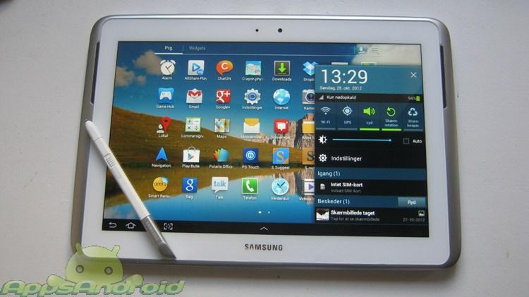 Samsung Galaxy Note 101 test 2