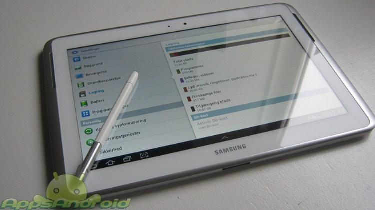 Samsung Galaxy Note 10 Android tablet
