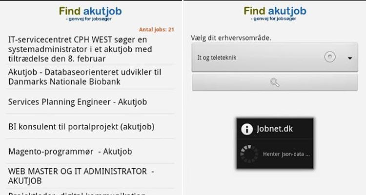 Find-akut-job-Android-app