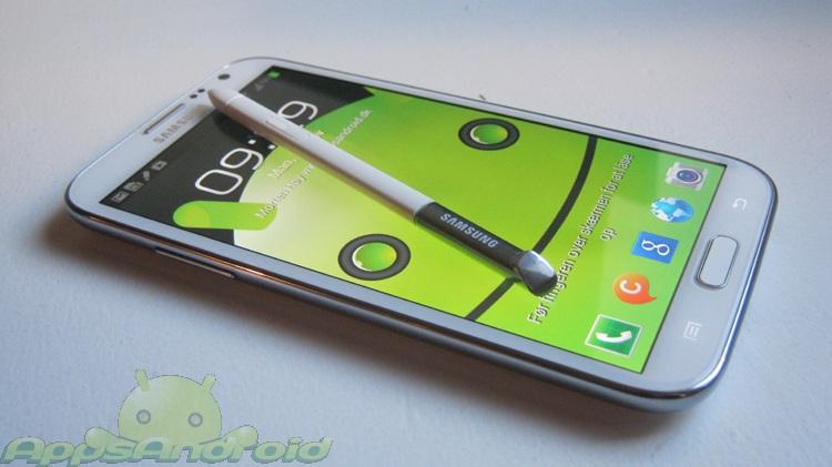 Samsung Galaxy Note 2 test