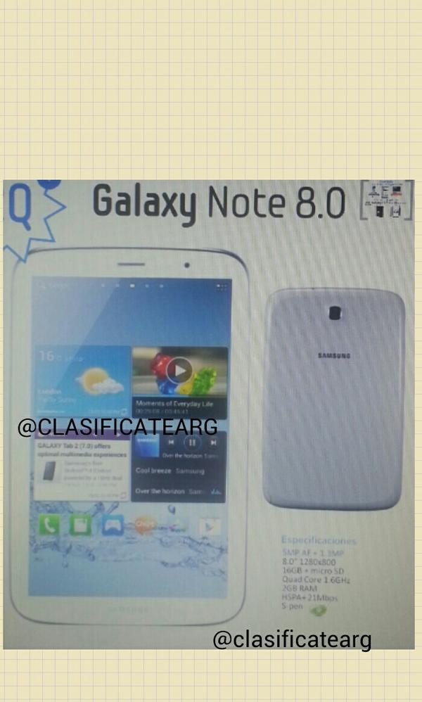Samsung Galaxy Note 8 via sammobile