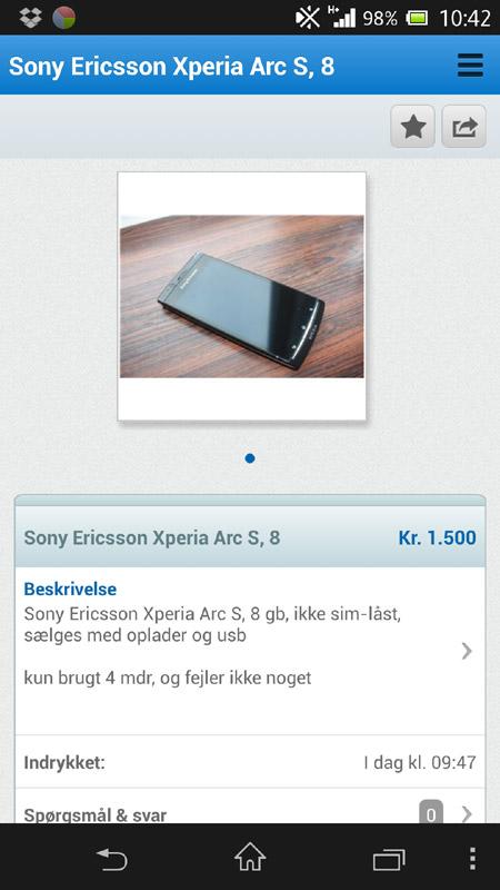 DBA-Android-app-Sony-Xperia