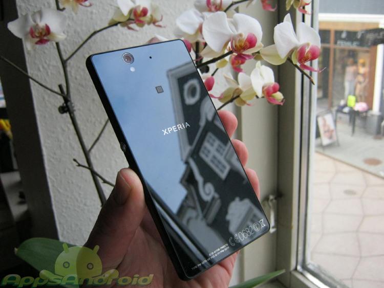 Sony Xperia Z back