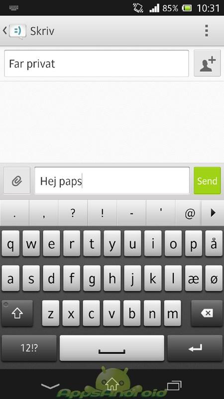 Sony Xperia Z sms