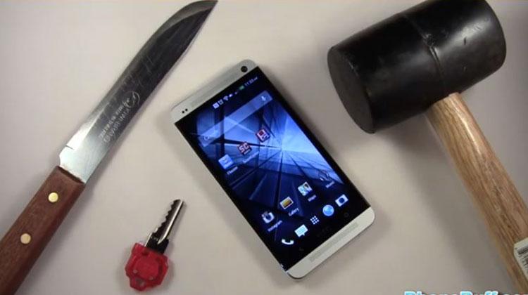 HTC-One-scratch-test-alumin