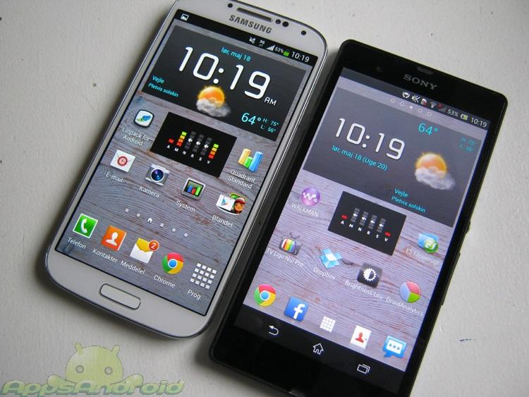 Samsung Galaxy S 4 vs Sony Xperia Z 2