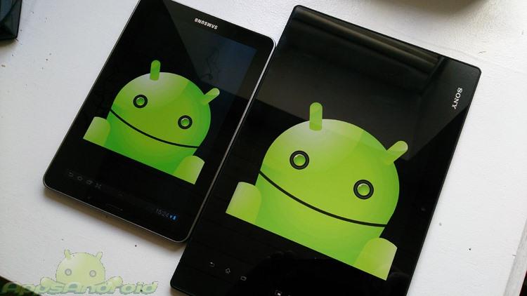 Galaxy S 7 vs Xperia tablet Z 1