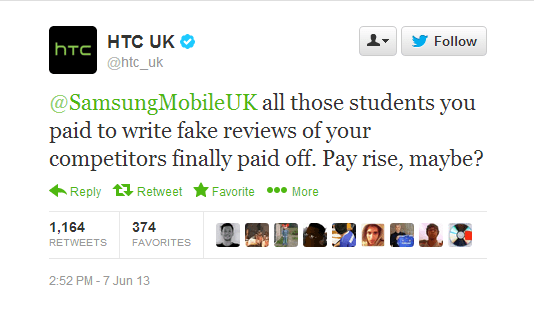 HTC UK tweet2