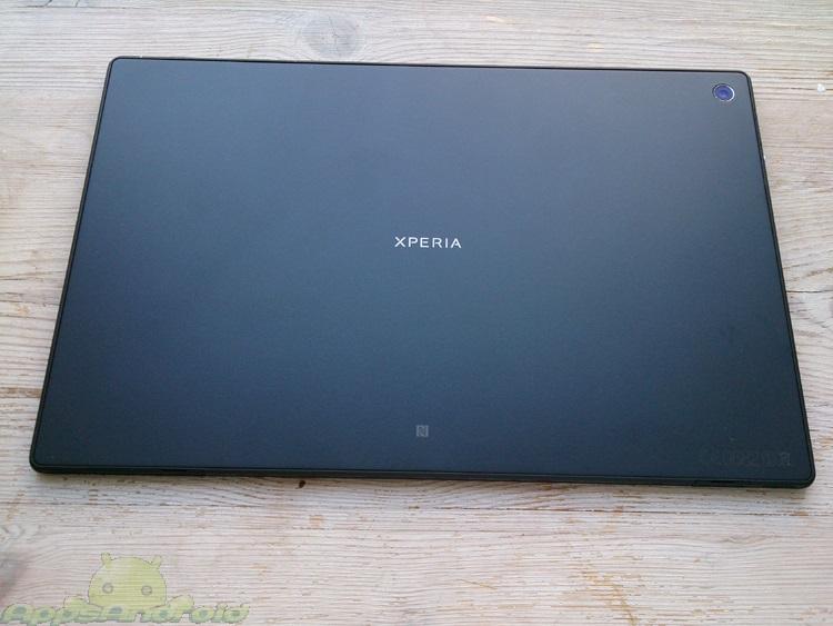 Sony Xperia Tablet Z back