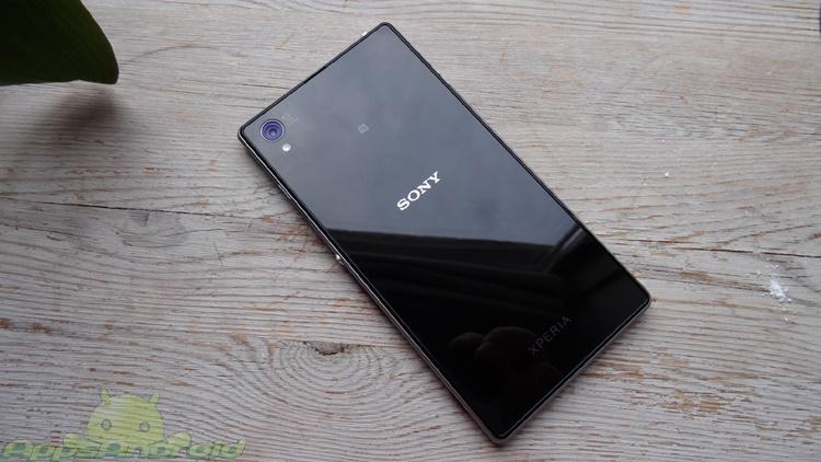 Sony Xperia Z1 test back