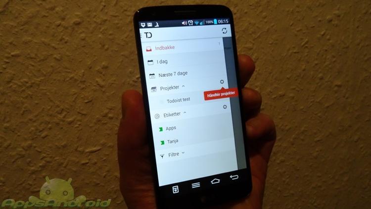 Todoist Android app