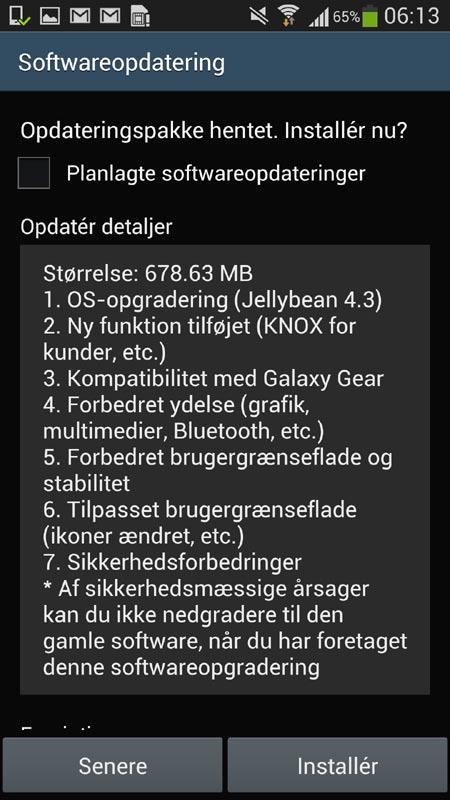 SGS4-Android-43-changelog