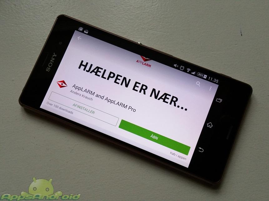 applarm-dansk-android-app