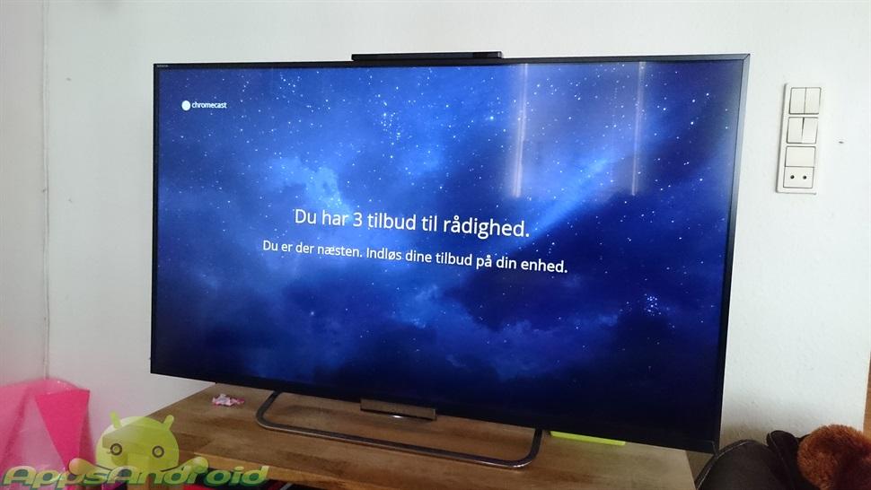 viaplay med chromecast på tv