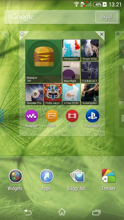 xperia-e4g-widgets